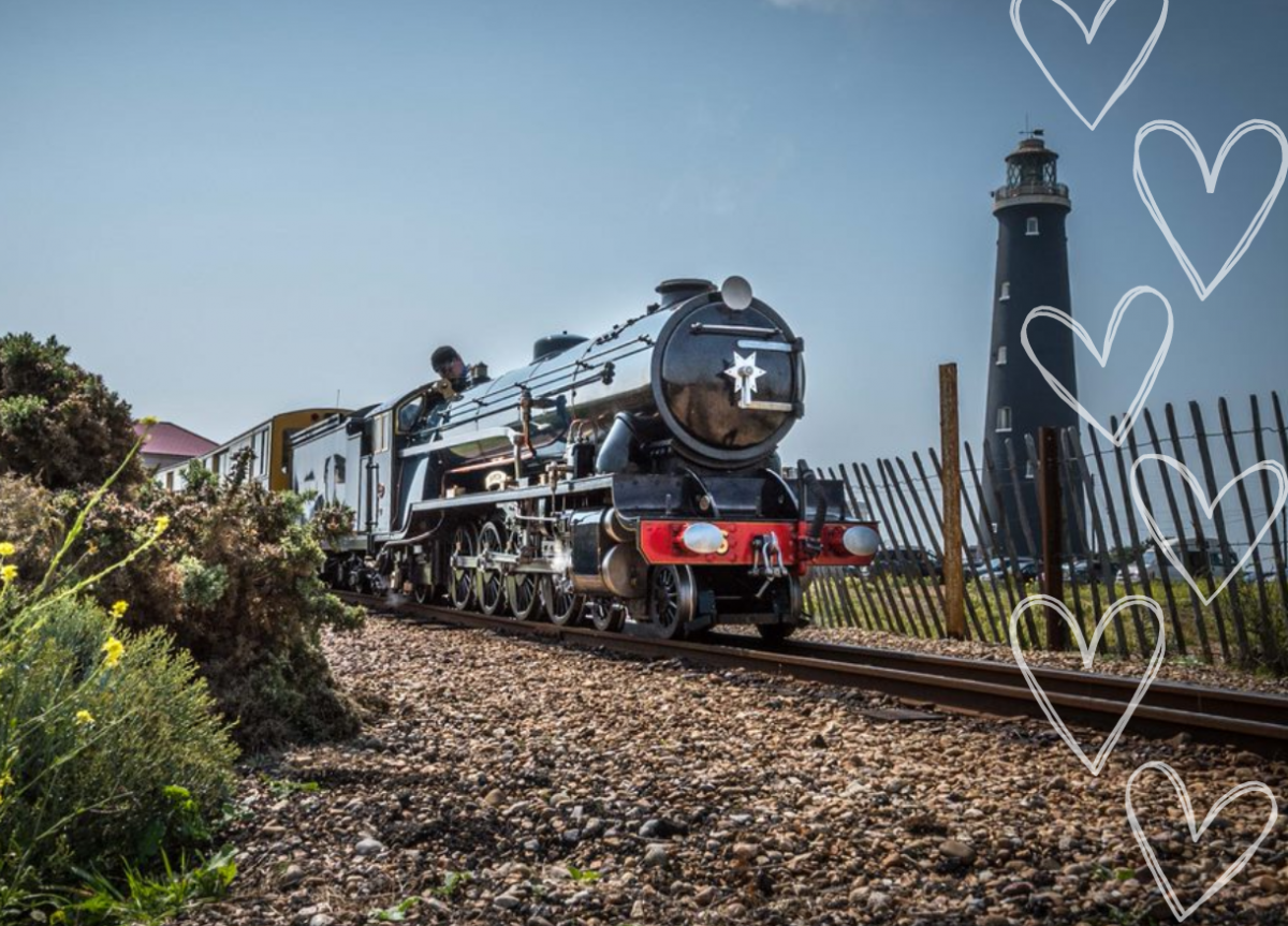 valentines day romney hythe dymchurch railway